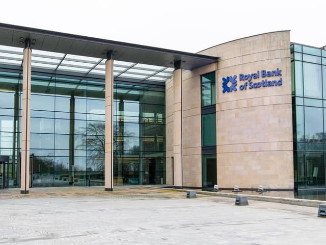 Royal Bank of Scotland, which forms part of NatWest Group, has its headquarters and conference facilities at Gogarburn in Edinburgh. Picture: Ian Georgeson