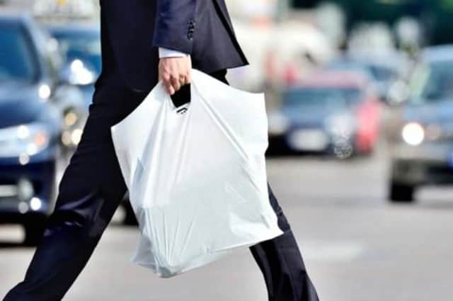 The plastic bag levy was introduced in 2014