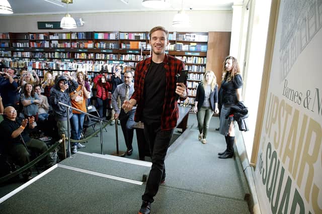PewDiePie is one of the most popular creators on YouTube.  (Photo by John Lamparski/Getty Images)