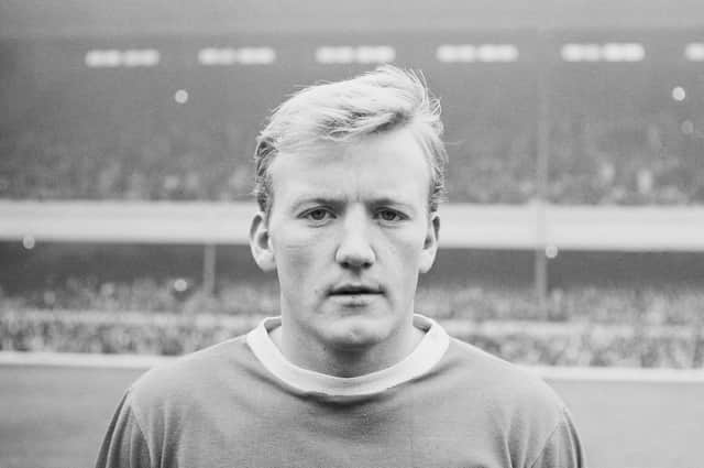 Jimmy Gabriel, pictured in 1964 during his time with Everton