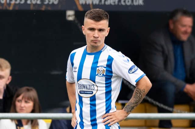 Daniel Armstrong came off the bench for Kilmarnock in last weekend's win over East Kilbride. Picture: SNS
