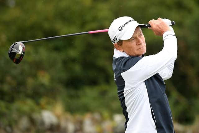 Catriona Matthew in action in the Women's Open at Muirfield in 2022. (Photo by Octavio Passos/Getty Images)