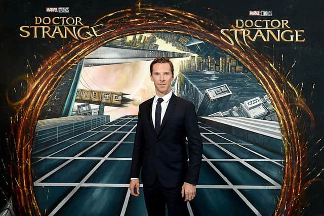 Benedict Cumberbatch once again stars as MCU hero Doctor Strange (Photo by Jeff Spicer/Getty Images for Disney)