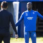 Rangers will assess the fitness of midfielder Glen Kamara.