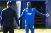 Rangers will assess the fitness of midfielder Glen Kamara.