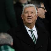 Celtic chairman Peter Lawwell during the 1-1 draw with Kilmarnock last Saturday. (Photo by Craig Foy / SNS Group)