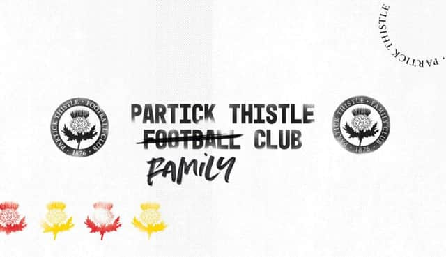 Partick Thistle have altered the club's name and crest