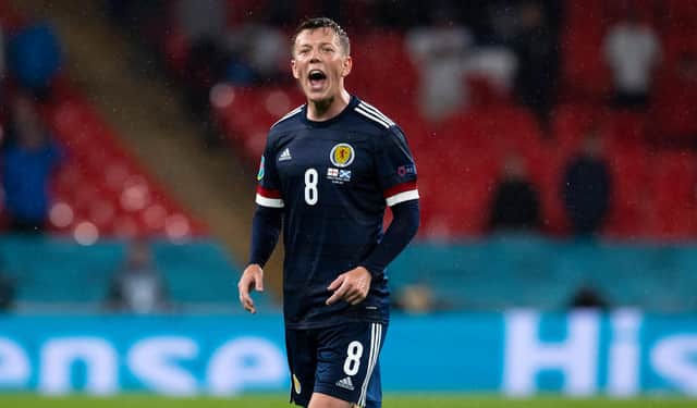 Celtic captain Callum McGregor is one of six Scotland players that could be involved in the Ibrox derby only three days before Scotland crucial World Cup qualifier in Denmark.(Photo by Alan Harvey / SNS Group)