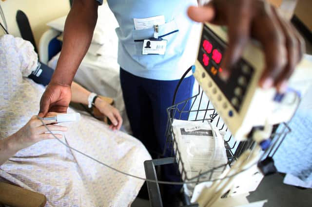 There needs to be a long-term plan to develop pay and conditions for NHS staff (Picture: Christopher Furlong/Getty Images)