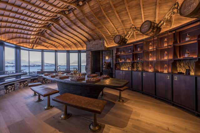 The Scapa Noust tasting room