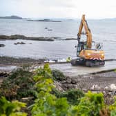 Dalgety Bay radiation clean-up  (Pic: Lisa Ferguson)