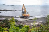 Dalgety Bay radiation clean-up  (Pic: Lisa Ferguson)
