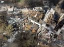 In July, a wildfire destroyed several houses in Wennington, Greater London (Picture: Leon Neal/Getty Images)