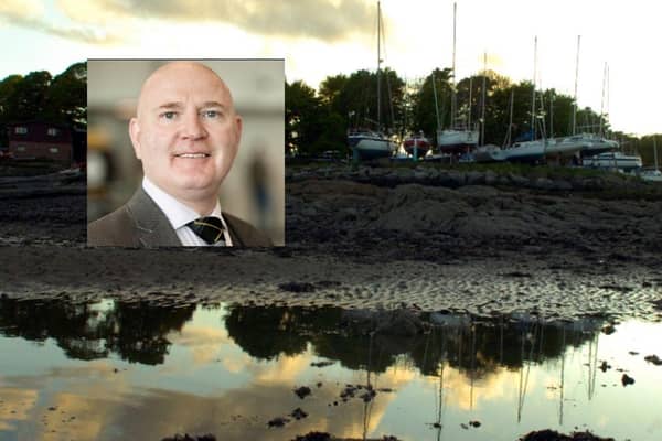 Neale Hanvey has expressed his anger that the MoD has delayed cleaning up the radioactive pollution at Dalgety Bay.