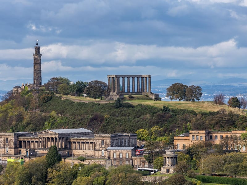 Another place in the heart of Edinburgh that is good for stargazers is Calton Hill. Head to the part furthest away from the city centre for the best views of the sky.