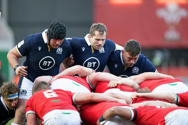 Scotland face Wales at BT Murrayfield. Picture: SNS