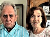 Syvester McCoy as Christopher and Linda Marlowe as Alice in Apartness at the Edinburgh Fringe