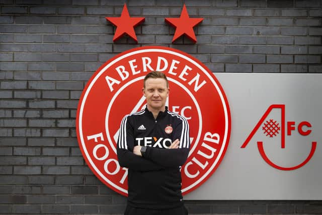 Barry Robson currently has Aberdeen on a seven-match winning streak.