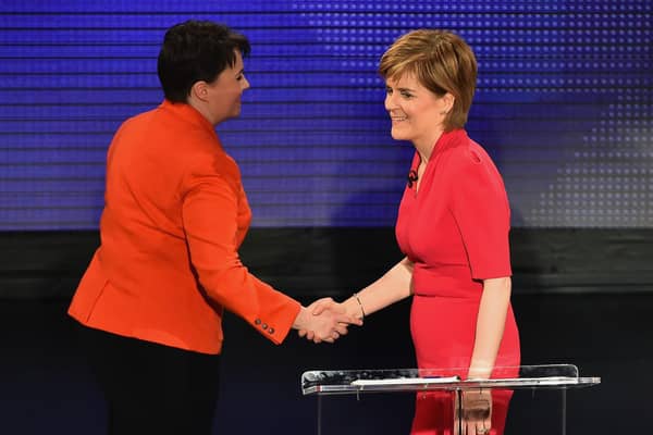 Like former Scottish Conservative leader Ruth Davidson, Nicola Sturgeon kept the SNP's demons at bay with her reputation and managerial style (Picture: Jeff J Mitchell/Getty Images)