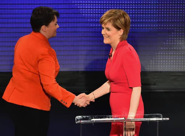 Like former Scottish Conservative leader Ruth Davidson, Nicola Sturgeon kept the SNP's demons at bay with her reputation and managerial style (Picture: Jeff J Mitchell/Getty Images)