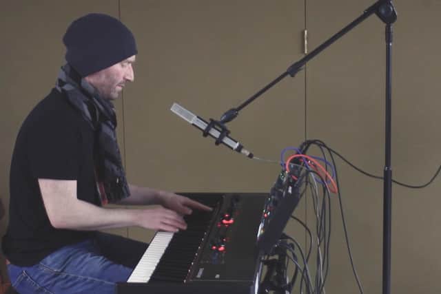 Lomond Campbell aka Ziggy of Edinburgh art-pop band FOUND