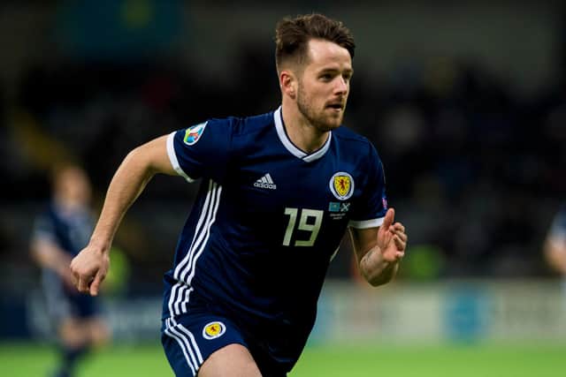 McNulty has been capped twice by Scotland