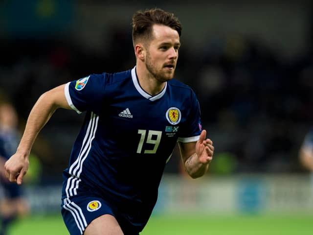 McNulty has been capped twice by Scotland