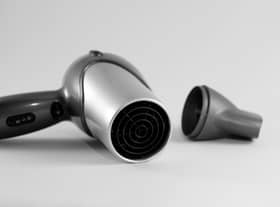 A hair dryer can remove condensation from a window quickly but this is only a temporary fix and won't resolve the issue indefinitely.