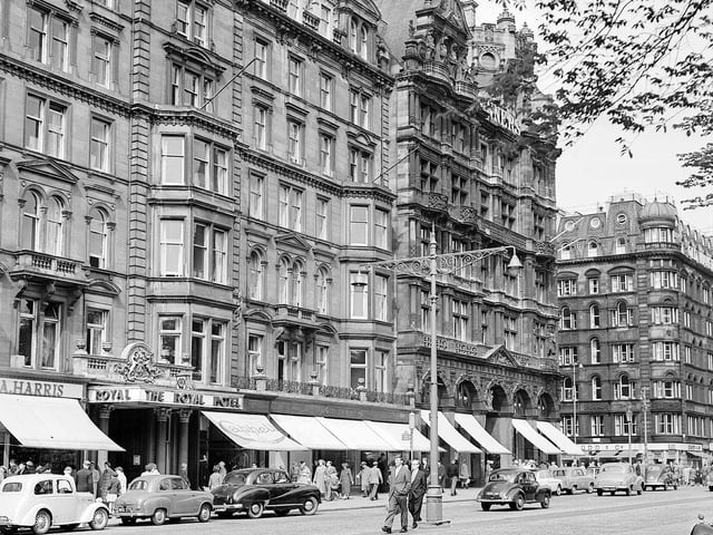 It was announced that Jenners department store in Princes Street  Edinburgh was to expand and take over the Royal Hotel in May 1960.