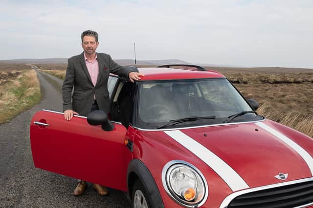 Torcuil Crichton, Labour's candidate on the campaign trail