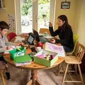 The Covid pandemic saw many people start working from home and there's no great rush to return to the office (Picture: Oli Scarff/AFP via Getty Images)