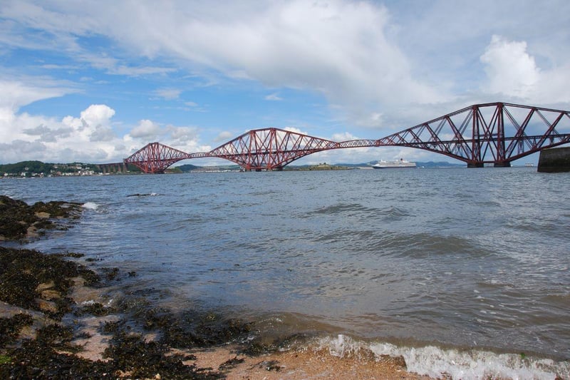 There may not be an official Loony Dook at South Queensferry this year, but you can be sure that plenty of swimmers will still take to the sea - whilst enjoying the majestic views over the Forth Bridges.