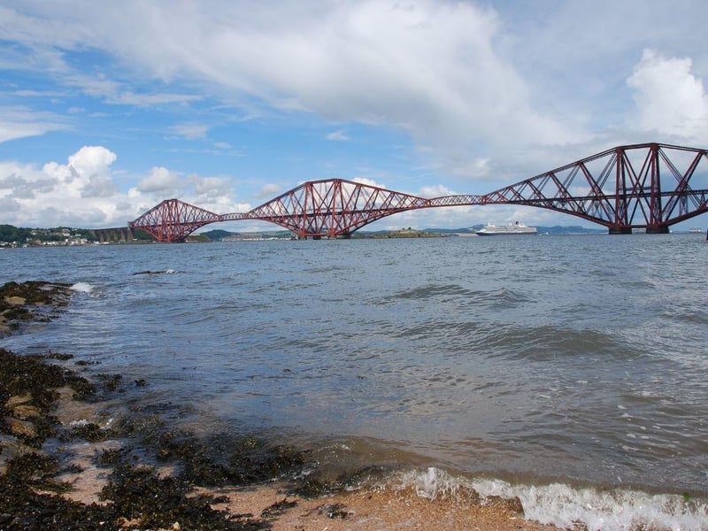 There may not be an official Loony Dook at South Queensferry this year, but you can be sure that plenty of swimmers will still take to the sea - whilst enjoying the majestic views over the Forth Bridges.