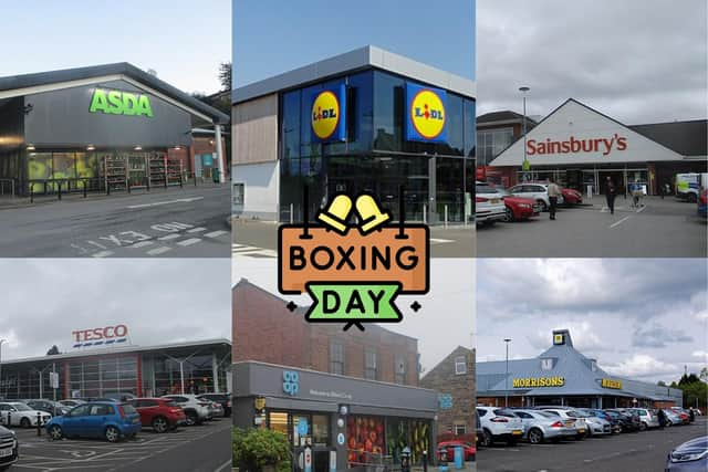 Here's a list of which supermarkets are open on Boxing Day 2022 and which are closed.