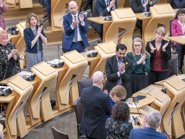Ms Sturgeon – Scotland’s first female first minister and also the longest serving incumbent in the post – described the job as “challenging, exhilarating and exhausting”.