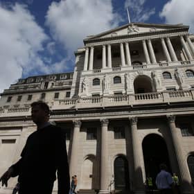 The Bank of England faces a difficult balancing act over the economy. Picture: Getty Images
