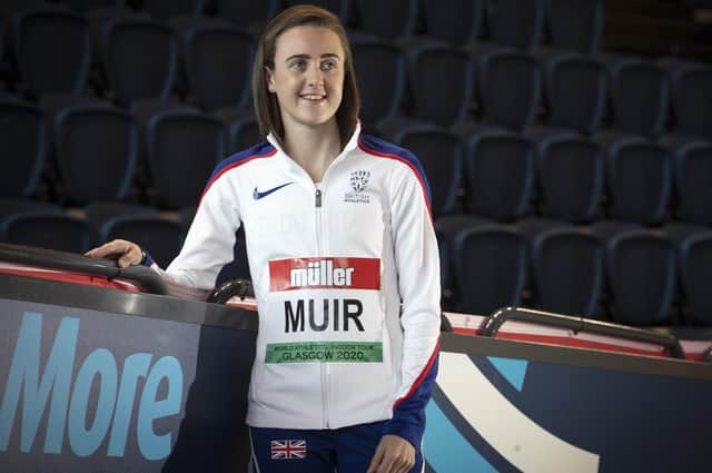 Laura Muir will continue her preparations for the Tokyo Olympics at the Muller Grand Prix in Gateshead later this month. Picture: Jane Barlow/PA Wire