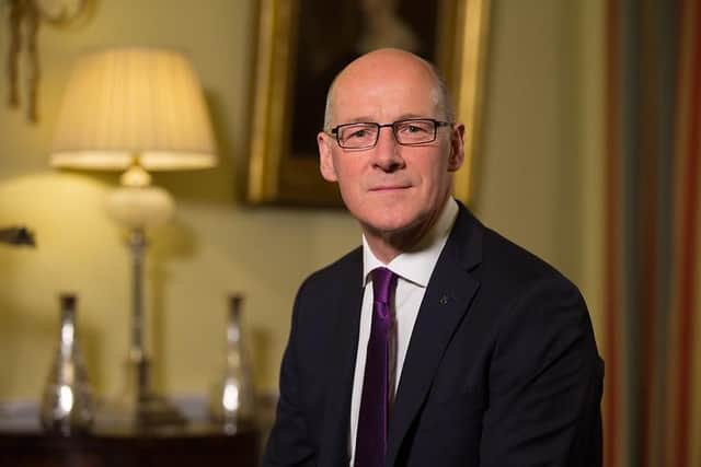 Scottish education secretary John Swinney has said 2m social distancing will remain in place when schools reopen in August, despite "no evidence" of Covid-19 transmission in education hubs