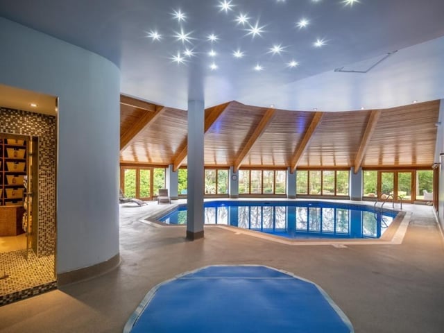 Pool area.