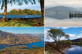 Some of the views from Scotland's best lochside walks.