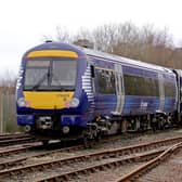 A ScotRail train of the type involved in the doors incident