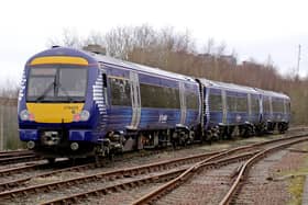 A ScotRail train of the type involved in the doors incident