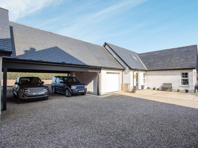Garage and car port.