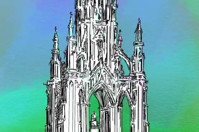 Edward Kane and The Letters of Comfort, Chapter 2: The Confession Club. Illustration: Lesley-Anne Barnes Macfarlane