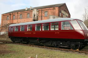The observation car 1719E was restored for the Strathspey Railway by engineers Nemesis Rail. Picture: Nemesis Rail