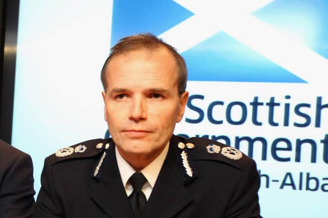 Stephen House moved from Strathclyde Police to take charge of Police Scotland when it was formed in 2013 (Picture: Jeff J Mitchell/Getty Images)