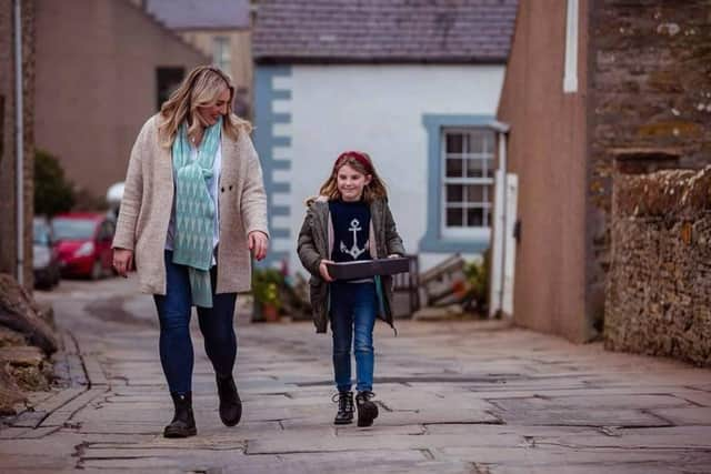 Natasha Sclater, founder of Little House Larder, with her daughter Ella.