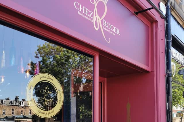 Chez Roger window