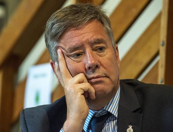Keith Brown apologised in parliament
