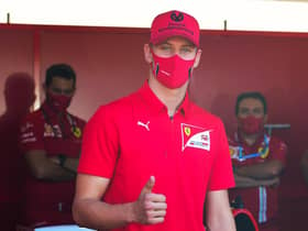 Mick Schumacher, son of former F1 champion Michael Schumacher.